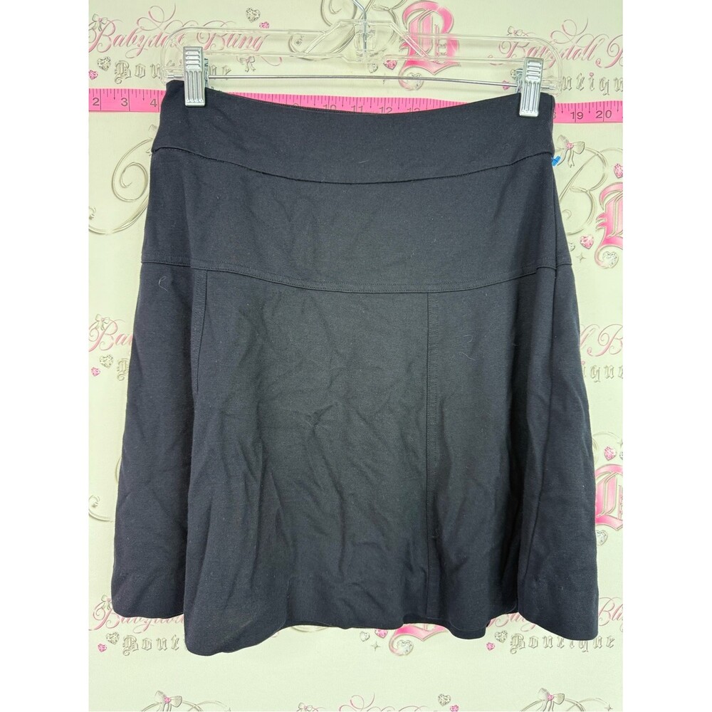 Reitmans skirt vintage Black A-Line Skirt